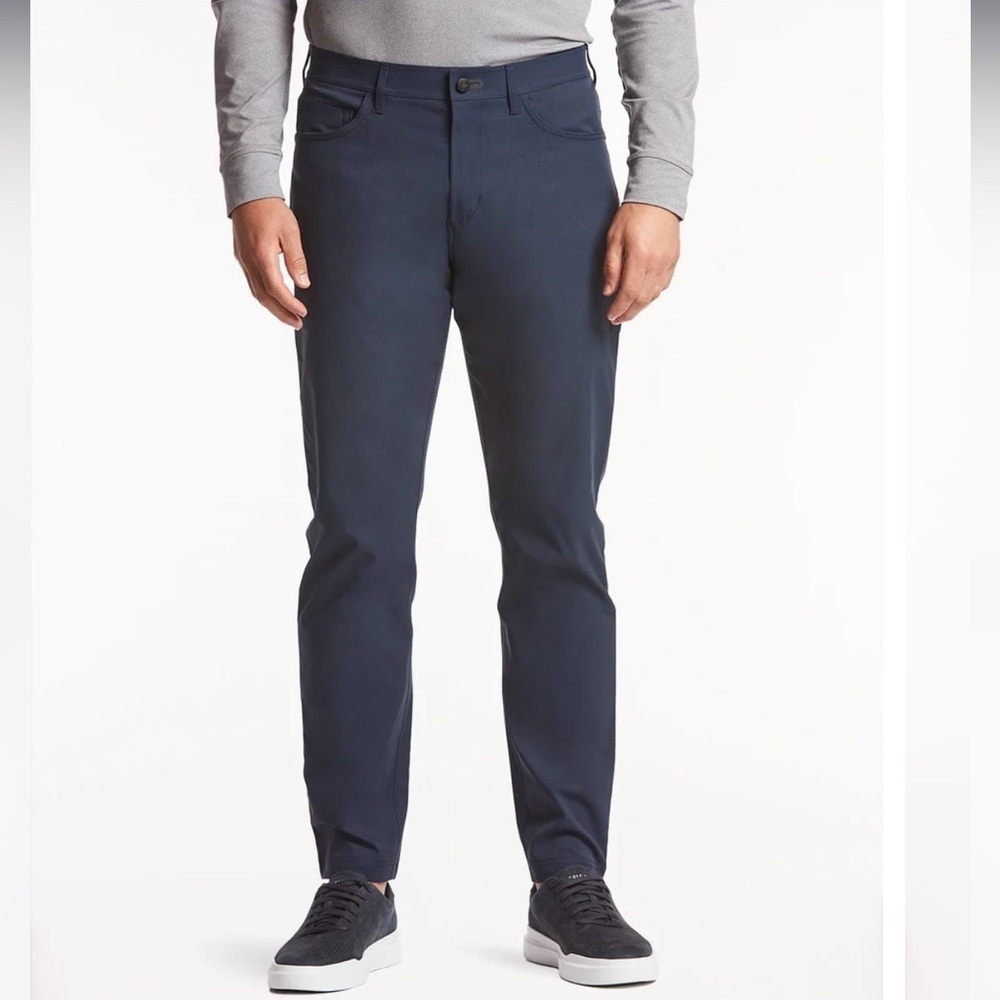 Public Rec Men’s Navy Blue Performance Pants Size 36x30 Athletic Fit